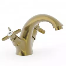 Tres Clasic Bateria umywalkowa Stary mosiądz - 825944_O1