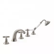 Tres Clasic Bateria wannowaczterootworowa Stal - 825710_O1