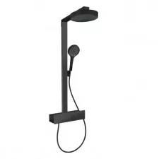 Hansgrohe Rainfinity Komplet prysznicowy natynkowy z termostatem Czarny Matowy - 895980_O1