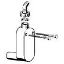 Viega, Syfon do zamocowania na ścianie, z odprowadzeniem poziomym, do węża odprowadzającego wodę odpływową z pralki lub zmywarki - 376886_O1