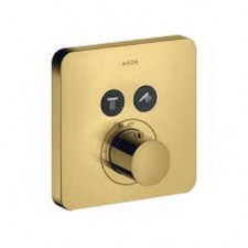 Axor Axor bateria termostatyczna ShowerSelect do 2 odbiorników, montaż podtynkowy-el. zewn, złoty-optyczny polerowany - 826060_O1