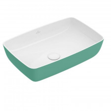 Villeroy & Boch Artis Umywalka stojąca na blacie 58 cm prostokątna, bez miejsca na armaturę, bez przelewu - 687983_O1