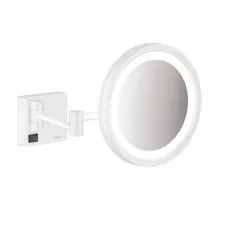 Hansgrohe AddStoris Lusterko kosmetyczne z oświetleniem LED biały matowy - 828842_O1