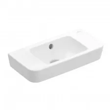 Villeroy & Boch O.Novo umywalka mała z przelewem, 50x25x14,5 cm, Weiss Alpin - 796875_O1