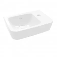 Villeroy & Boch O.novo Umywalka wisząca mała 36x25 cm z otworem na baterię po prawej stronie - 796890_O1