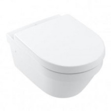 Villeroy & Boch Architectura Combi-Pack Miska WC wisząca DirectFlush bez kołnierza z deską wolnoopadającą 53x37 cm CeramicPlus biały - 796935_O1
