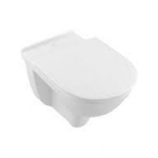 Villeroy & Boch O.novo miska WC wisząca vita, bezrantowa, DirectFlush 360 x 595 mm Weiss Alpin AntiBac - 579853_O1