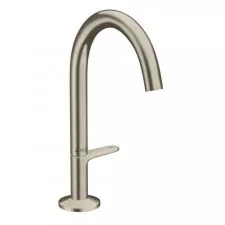 Axor One Bateria umywalkowa Select 170 z korkiem Push-Open chrom Nikiel szczotkowany - 896730_O1