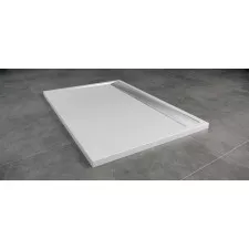 SanSwiss Ronal Ila Brodzik prostokątny 90x140 biały