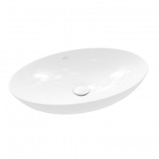 Villeroy & Boch Loop & Friends Umywalka stojąca na blacie owalna 62x42 cm CeramicPlus biały - 828220_O1
