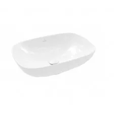 Villleroy&Boch Loop & Friends Umywalka stojąca na blacie 560 x 380 mm Weiss Alpin - 828222_O1