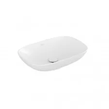 Villeroy & Boch Loop & Friends Umywalka stojąca na blacie 560 x 380 x 120 mm Stone White CeramicPlus - 828231_O1