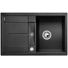 Blanco zlewozmywak Silgranit METRA 45 S-F antracyt z korkiem automatycznym - 685160_O1