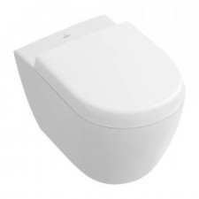 Villeroy & Boch Subway 2.0 miska WC wisząca compact, bezrantowa, DirectFlush 355 x 480 mm Star White CeramicPlus - 579917_O1