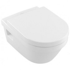 Villeroy & Boch Architectura miska WC wisząca bezrantowa, DirectFlush 370 x 530 mm Weiss Alpin AntiBac - 579992_O1