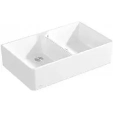 Villeroy & Boch zlewozmywak farmerski 90 X dwukomorowy biały - 848210_O1