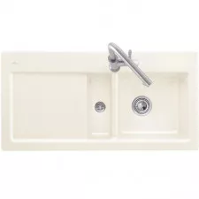 Villeroy & Boch Subway, Zlewozmywak do wbudowania 1000 x 510 mm, Weiss Alpin Ceramicplus - 467700_O1