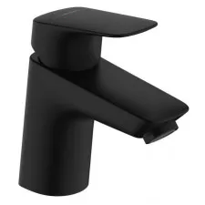 Hansgrohe Logis Jednouchwytowa bateria umywalkowa 70 z kompletem odpływowym Push-Open Czarny Matowy - 896061_O1
