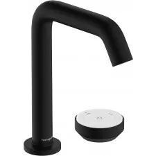Hansgrohe Tecturis S 2-otworowa bateria umywalkowa 150 CoolStart z niezamykanym kompletem odpływowym Czarny Matowy - 896323_O1
