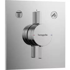 Hansgrohe DuoTurn E Bateria z mieszaczem, podtynkowa do 2 odbiorników Chrom - 896036_O1