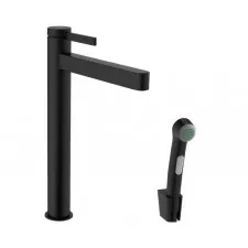 Finoris Jednouchwytowa bateria umywalkowa 260 z główką Bidette i wężem 160 cm - 846290_O1