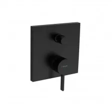 Hansgrohe Finoris bateria wannowa podtynkowa el. zewn. czarny matowy - 829163_O1