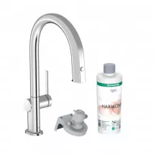 Hansgrohe Aqittura M91 FilterSystem 210 Zestaw startowy z baterią zlewozmywakową, kuchenną z wyciąganą wylewką, sBox, M chrom - 846291_O1