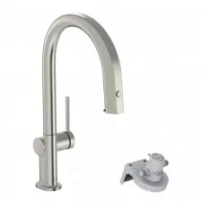 Hansgrohe Aqittura M91 FilterSystem 210 Bateria zlewozmywakowa, kuchenna z wyciąganą wylewką, sBox, M stal szlachetna - 846311_O1