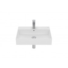 Roca Inspira Square umywalka 600x490 fineceramic biała mat