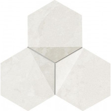 Tubądzin Mozaika ścienna Scoria white 19,2x16,5 Gat.1