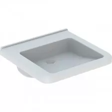 Geberit Selnova Comfort Square umywalka dla osób niepełnosprawnych 55x52,5 bez otworu, bez przelewu
