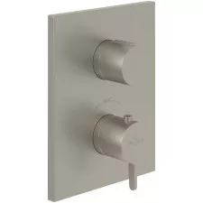 Villeroy & Boch Conum Termostatyczna bateria z dwudrożną regulacją przepływu Brushed Nickel Matt