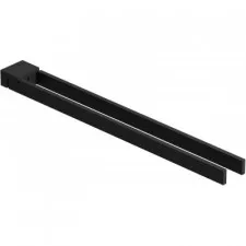 Kludi Vela C wieszak na ręcznik, L = 430 mm czarny mat