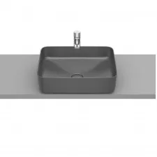 Roca inspira square Umywalka nablatowa cienkościenna Square FINECERAMIC - 819564_O1