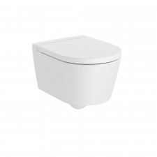 Roca Inspira Round miska WC podwieszana 48x37 cm, biały mat - 841360_O1
