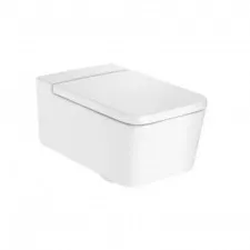 Roca Inspira Square Miska WC wisząca Rimless 37x56 cm Supraglaze biały - 841333_O1