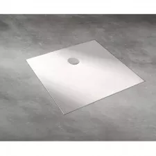 Kermi Koralle Brodzik kwadratowy antypoślizgowy 100x100 cm biały - 849605_O1