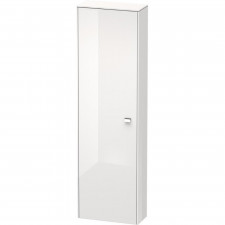 Duravit Brioso Szafka łazienkowa wysoka słupek, drzwi lewe 177x52x24 cm biały wysoki połysk/chrom - 841213_O1
