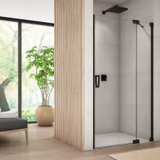 SanSwiss Cadura Drzwi prysznicowe prawe 90x200 cm czarny mat/szkło przezroczyste - 838960_O1