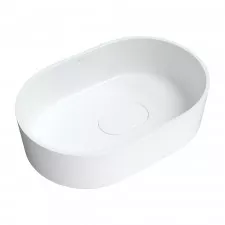 Omnires CADENCE umywalka nablatowa Marble+, 62 x 42 x 19 cm, biały mat - 844389_O1