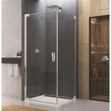 SanSwiss Cadura ścianka boczna 90 cm profil połysk, szkło przezroczyste - 789380_O1