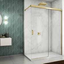 SanSwiss Cadura Gold Line Kabina walk-in prawa 120x200 cm złoty - 839069_O1