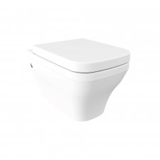 Hushlab Colori d` Italia Miska WC wisząca w zestawie z deską wolnoopadając biały mat 54 cm - 858929_O1