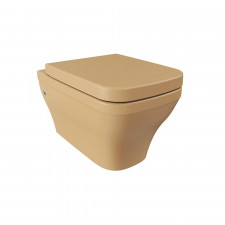 Hushlab Colori d` Italia Miska WC wisząca w zestawie z deską wolnoopadającą kaszmir mat 54 cm - 858930_O1