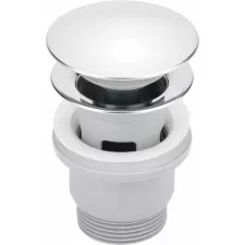 Deante click-clack chrom okrągły z przelewem - 832880_O1