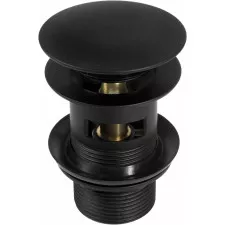 Click-Clack Czarny Okrągły Z Przelewem - 832888_O1