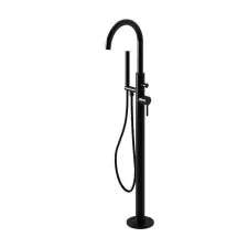 Kohlman Axel Black Bateria wannowo-prysznicowa wolnostojąca czarny mat - 831954_O1