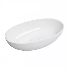 Omnires Shell Umywalka Nablatowa Marble+, 60X35 Cm - 844431_O1