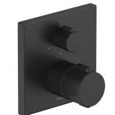 Duravit Termostatyczna bateria prysznicowa podtynkowa dla 1 odbiornika czarny mat - 903400_O1