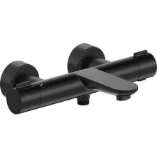 Duravit Wave Termostat wannowy do montażu natynkowego Czarny Mat 303x223x42 mm - 903553_O1